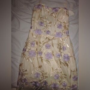 Homecoming dress! Not super flowy, not super tight